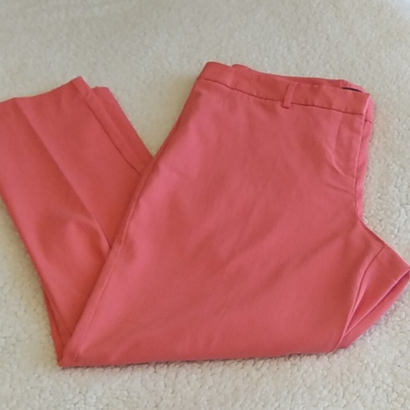 Mario Serrani Italy Coral Slim-Fit Dress Pants Women’s 14 NWT - Picture 8 of 13